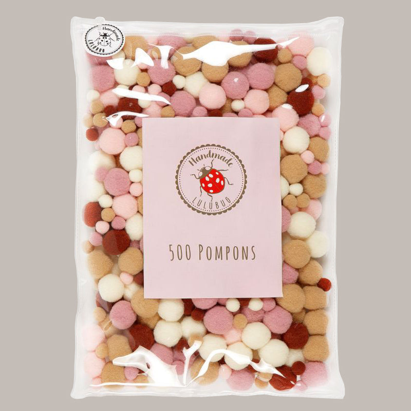 Pompons 500 Stück (Luluburg Handmade)