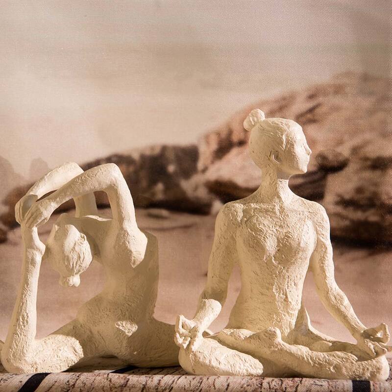 Frauen Yoga Skulptur