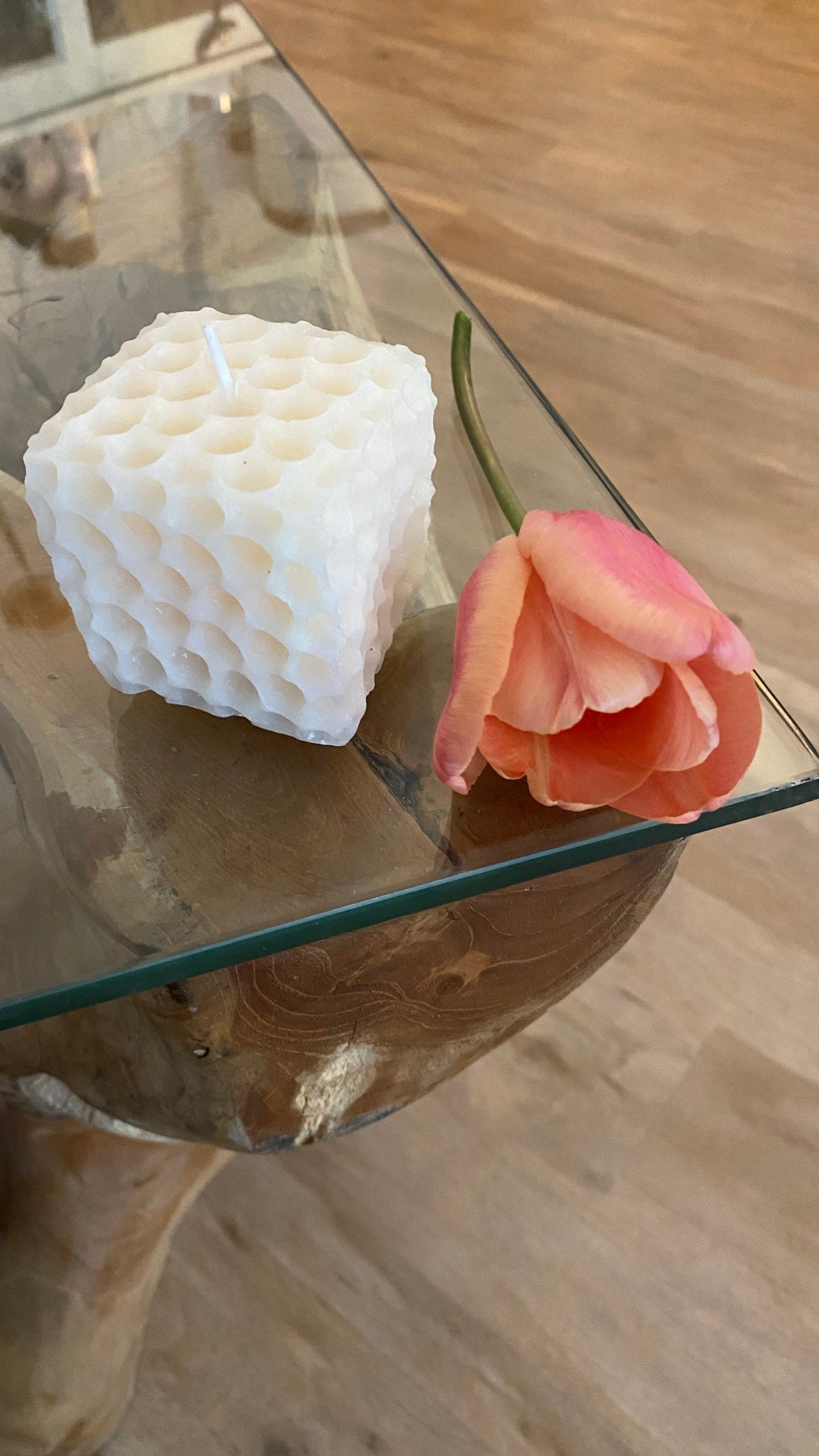 Waben Kerze Honeycomb