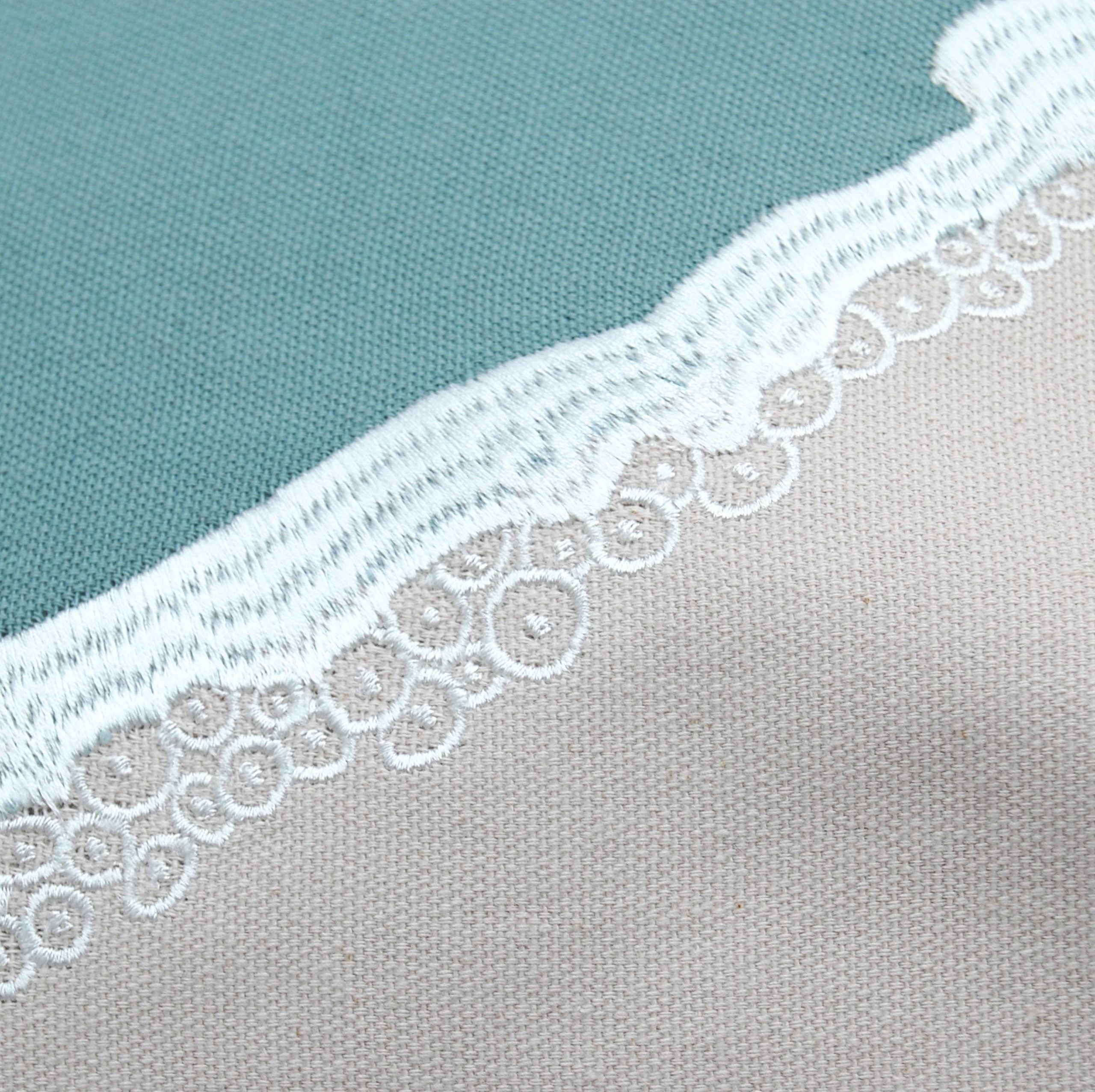 Gestickter Strandläufer Sprint Tischläufer