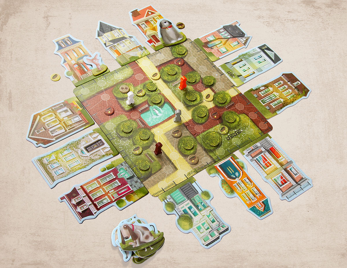 Brettspiel Dogs and Homes Marbushka