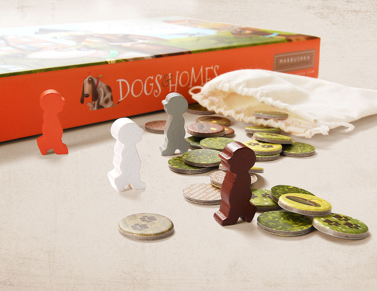 Brettspiel Dogs and Homes Marbushka
