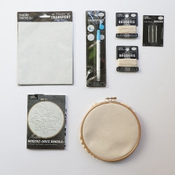 Stickset - Weißes Mandala Kesi'Art