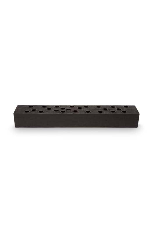 Candle Block Wood Kerzenhalter Tower - Schwarz Vtwonen