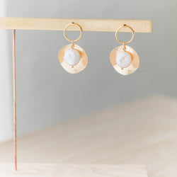 Süßwasser-Perlenohrringe Kit - Anaa- Kesi'Art