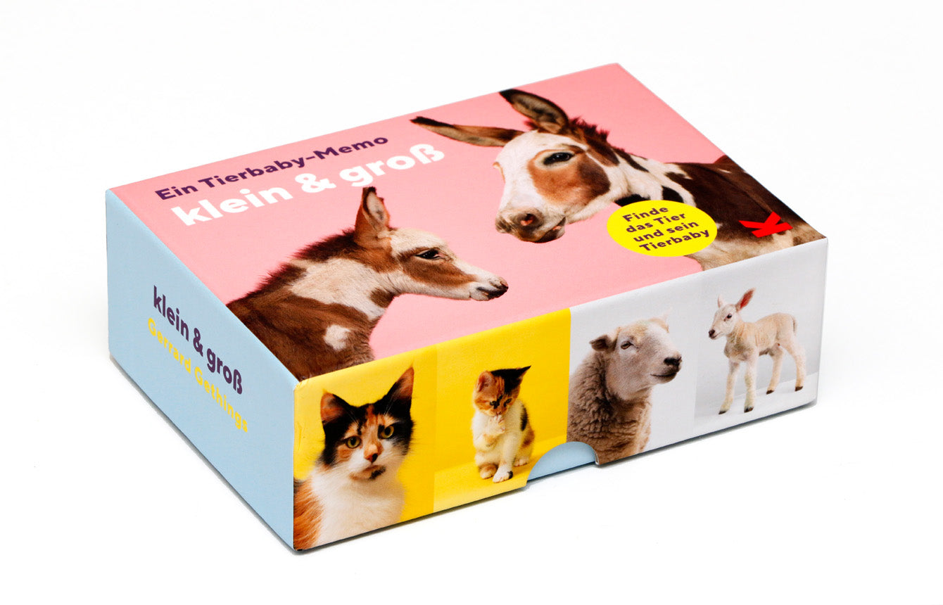 Memory- Tierbabys klein & groß