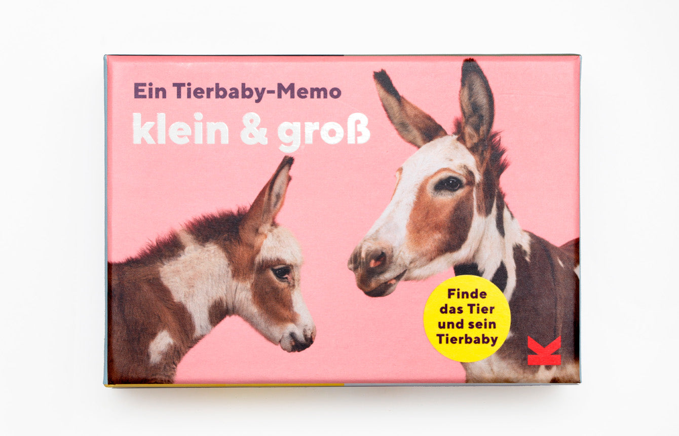 Memory- Tierbabys klein & groß