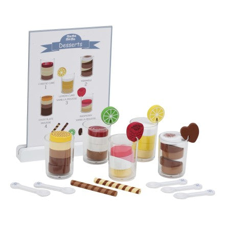 Holzspielzeug Desserts im Glas MaMaMeMo