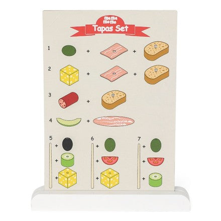 Holzspielzeug Tapas Set MaMaMeMo