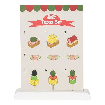 Holzspielzeug Tapas Set MaMaMeMo