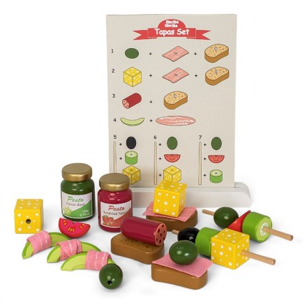 Holzspielzeug Tapas Set MaMaMeMo