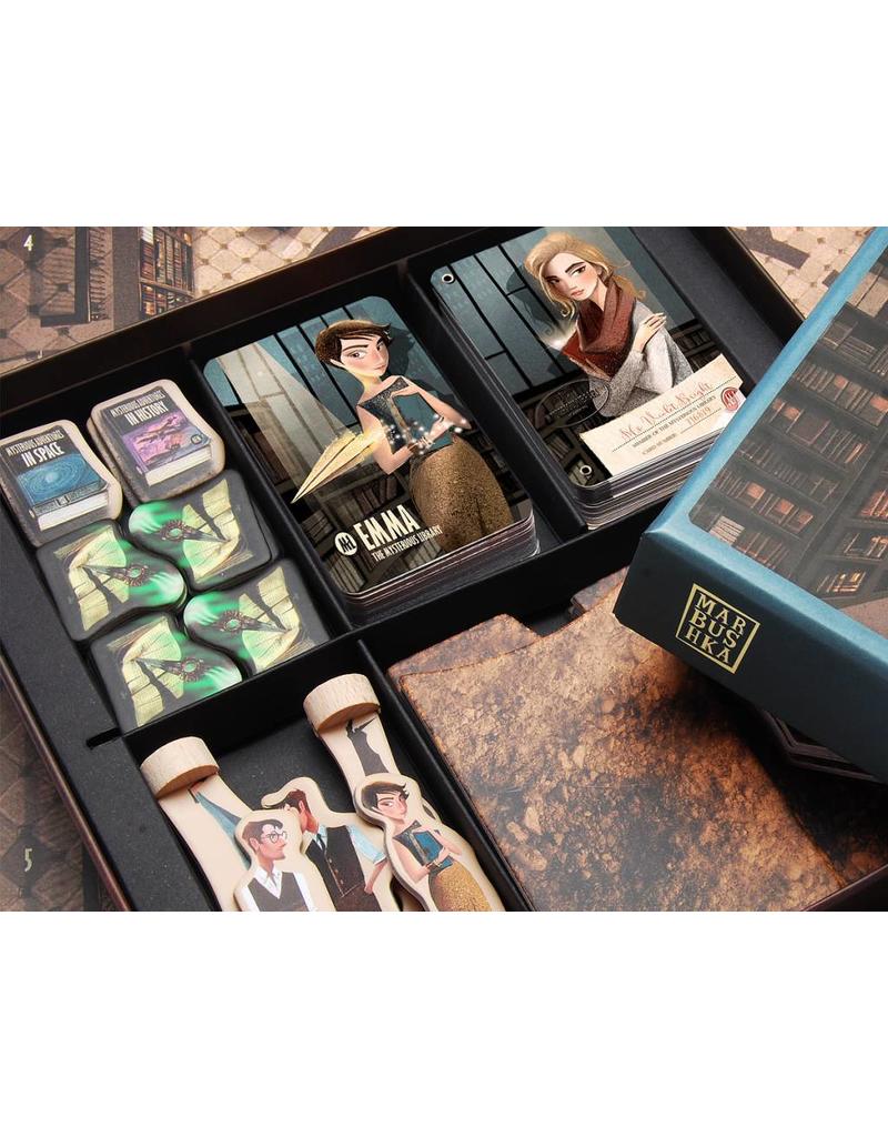 Brettspiel The Mysterious Library Marbushka