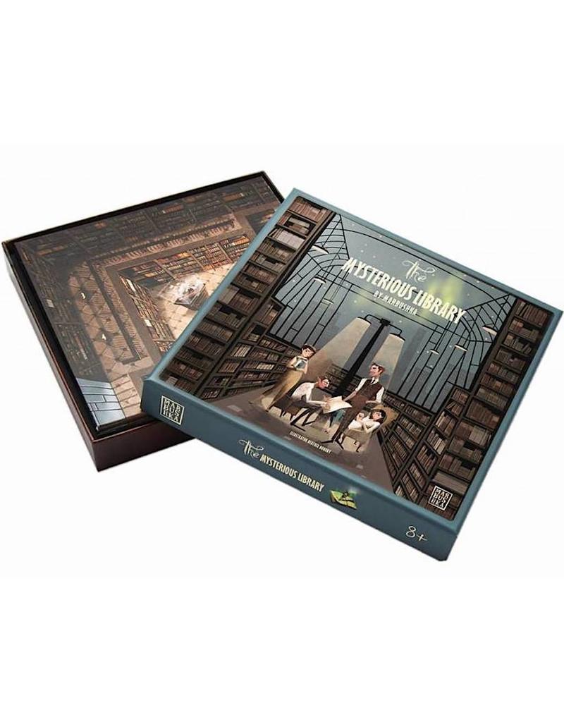 Brettspiel The Mysterious Library Marbushka