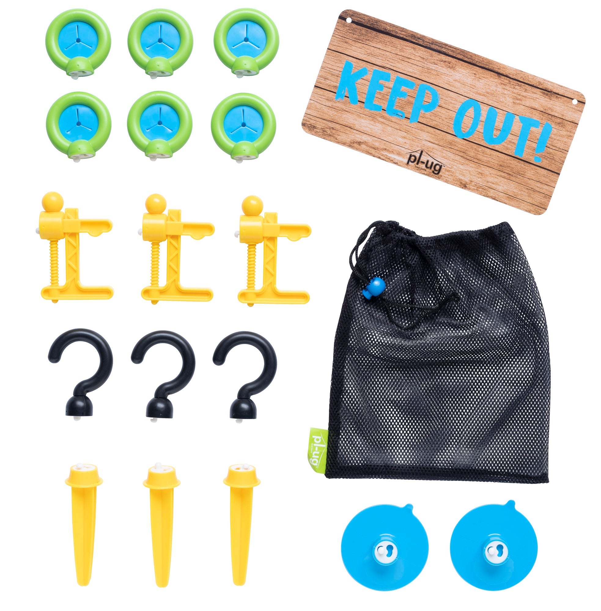 Höhlenbau-Set Zelt-Kit Extra 19 teilig