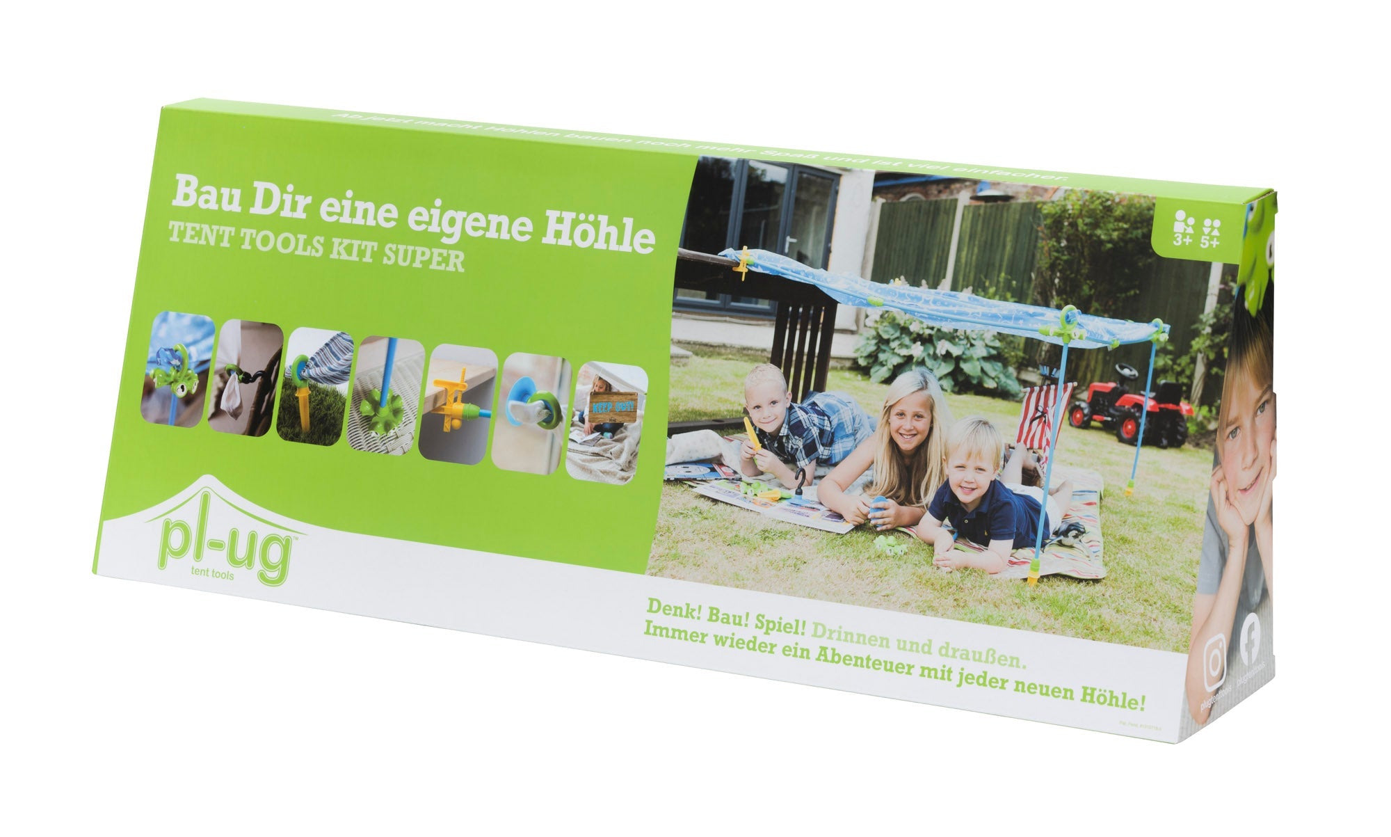 Höhlenbau-Set Zelt-Kit Super 31-teilig