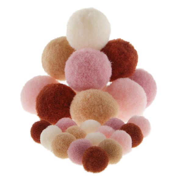 Pompons 500 Stück (Luluburg Handmade) - Shades of Home