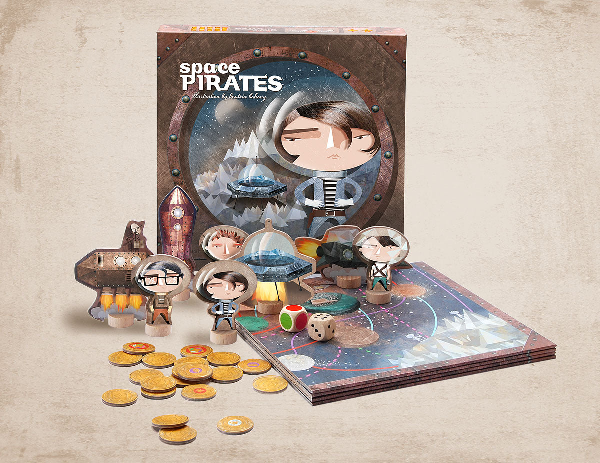Brettspiel Space Pirates Marbushka