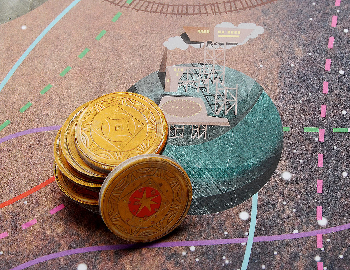 Brettspiel Space Pirates Marbushka