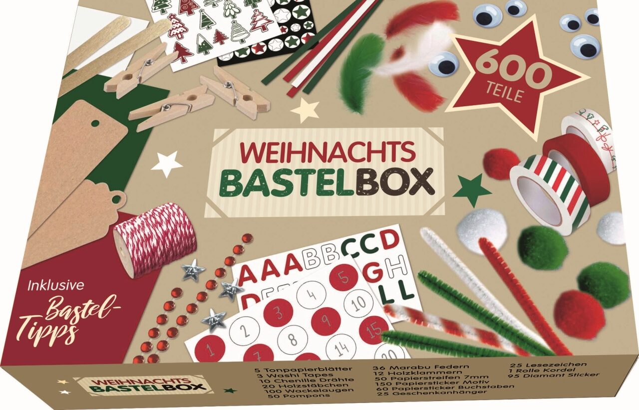 Weihnachts Bastelbox (600 Teile)