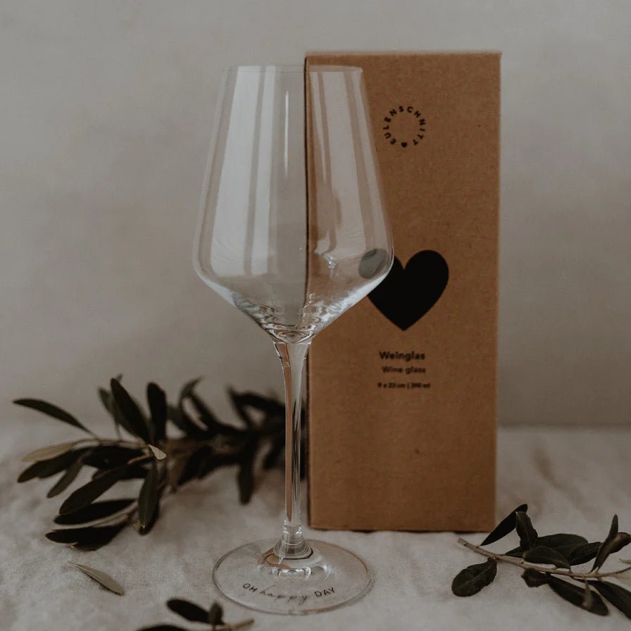 Weinglas 390ml (Eulenschnitt) - Shades of Home
