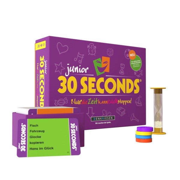 30 SECONDS JUNIOR - "Nur die Zeit kann euch stoppen!"