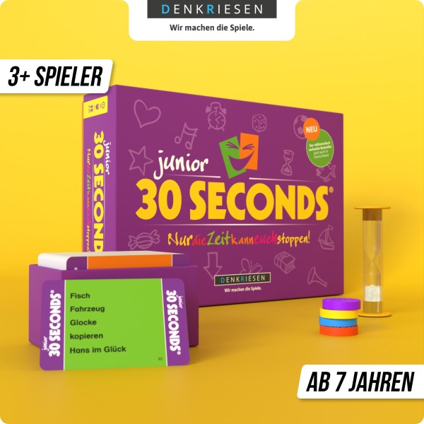 30 SECONDS JUNIOR - "Nur die Zeit kann euch stoppen!"