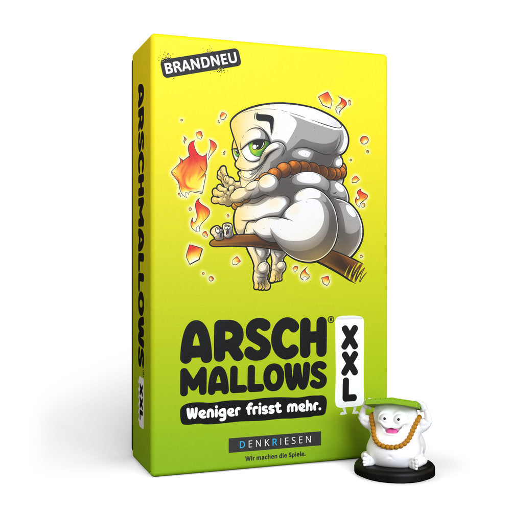 ARSCHMALLOWS XXL – "Weniger frisst mehr."