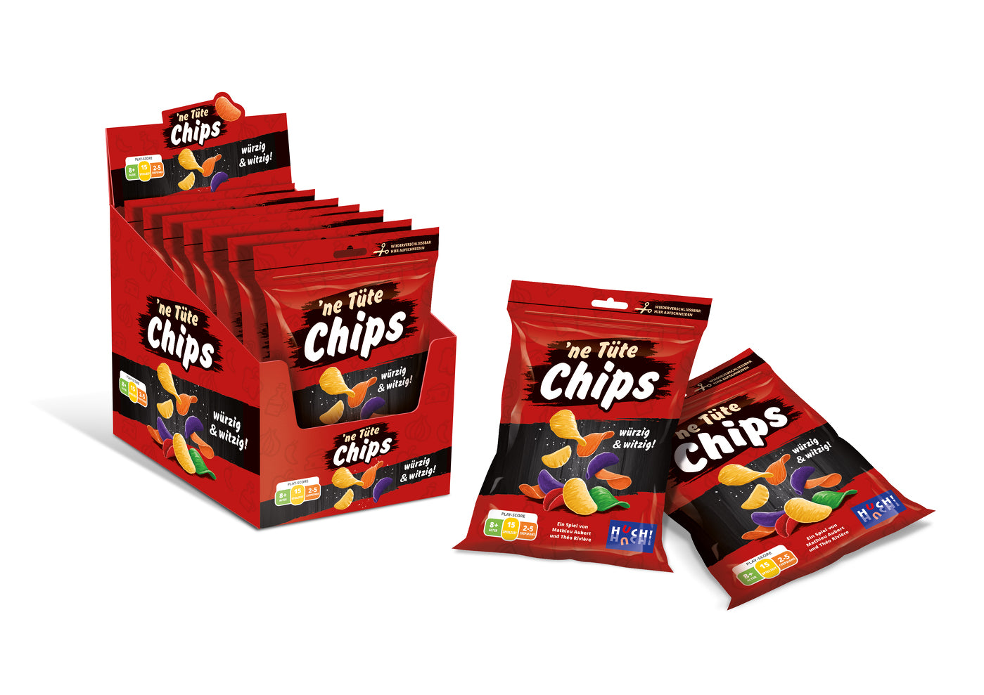 'ne Tüte Chips von HUCH!