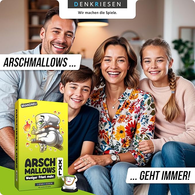 ARSCHMALLOWS XXL – "Weniger frisst mehr."