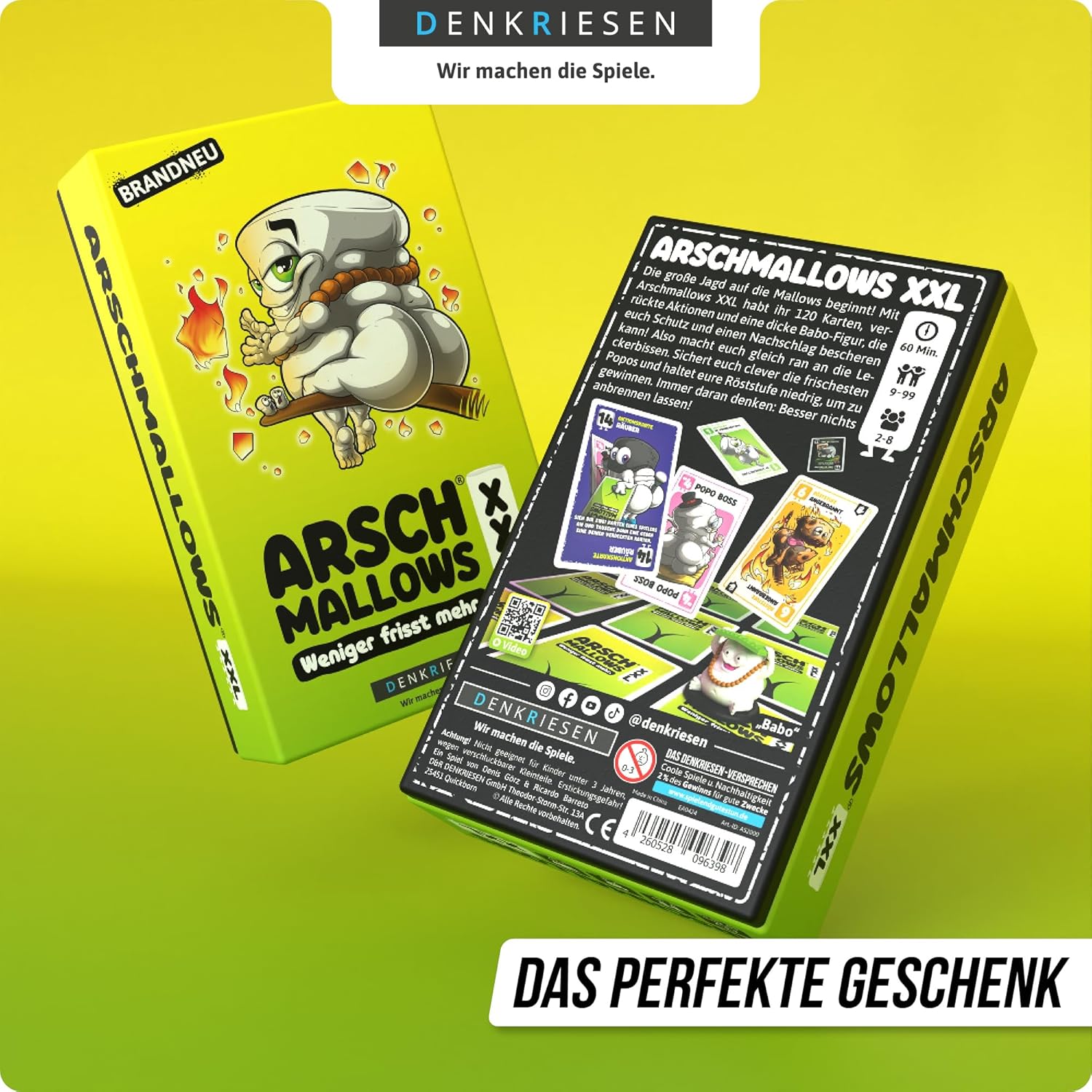 ARSCHMALLOWS XXL – "Weniger frisst mehr." - Shades of Home