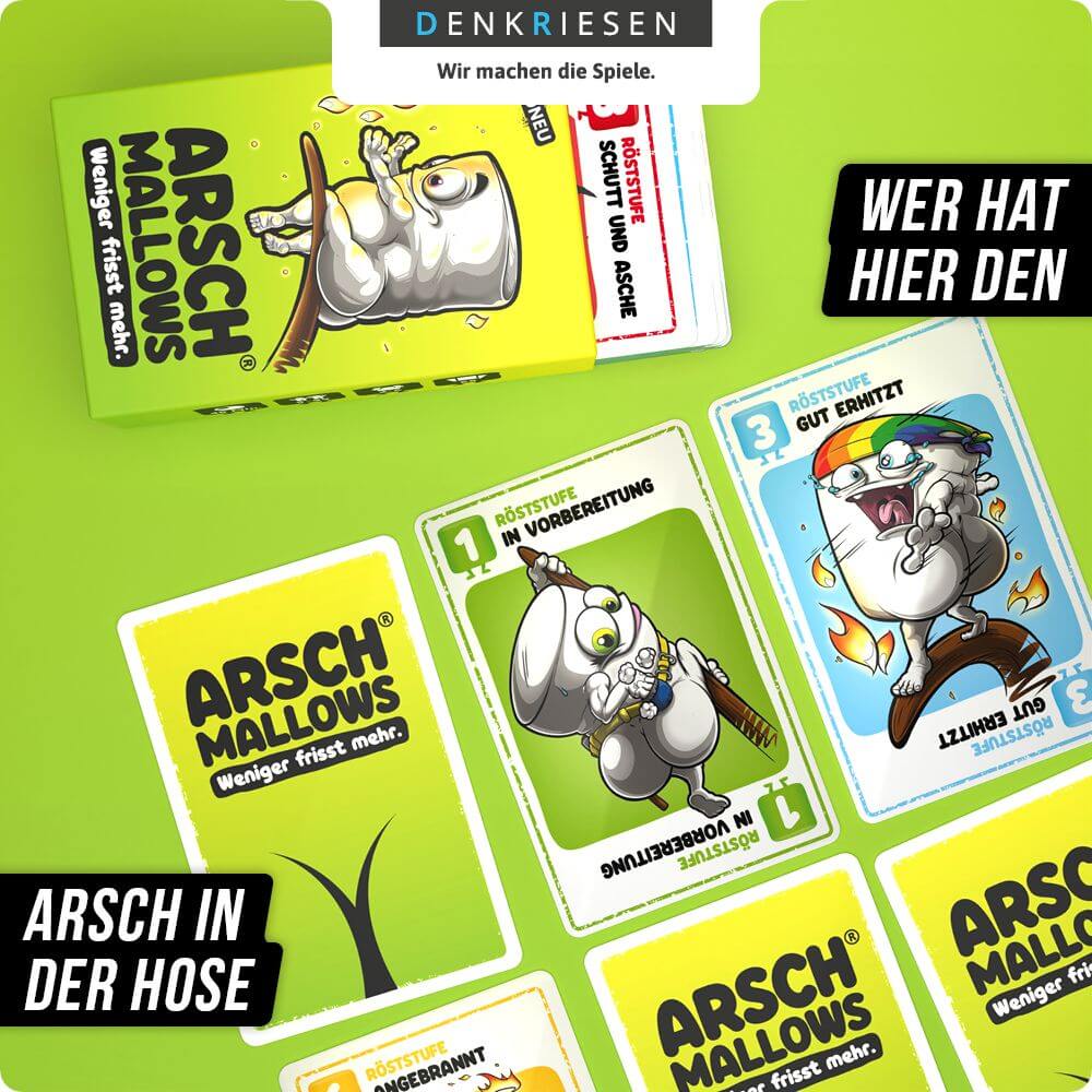 ARSCHMALLOWS – "Weniger frisst mehr."