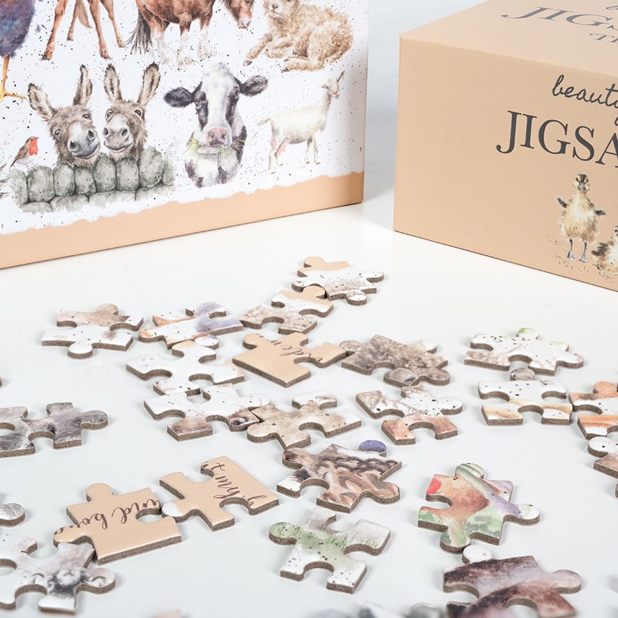 Bauernhof Tiere Puzzel (Wrendal-Design) - Shades of Home