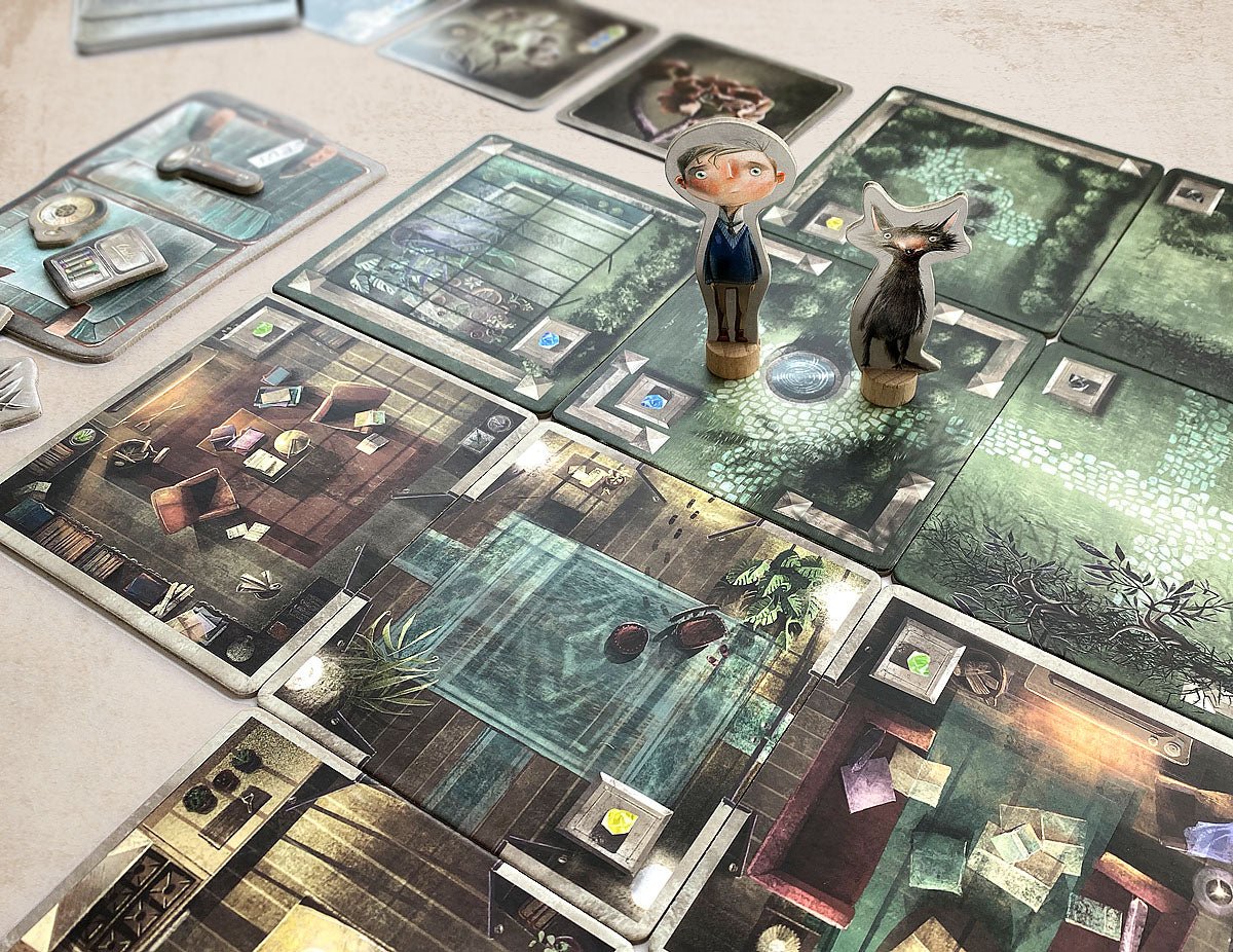 Brettspiel Ed und Wolf Marbushka - Shades of Home