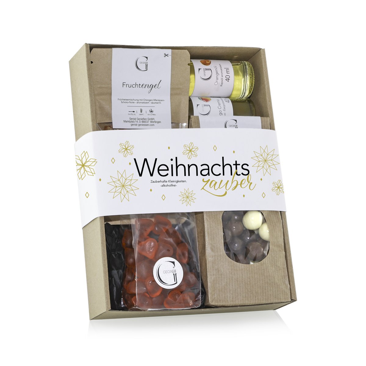 Kleiner Weihnachtszauber  – Geschenkset ohne Alkohol