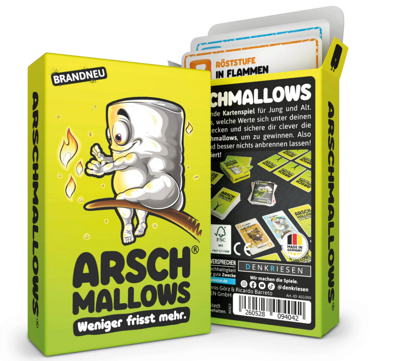 ARSCHMALLOWS – "Weniger frisst mehr."