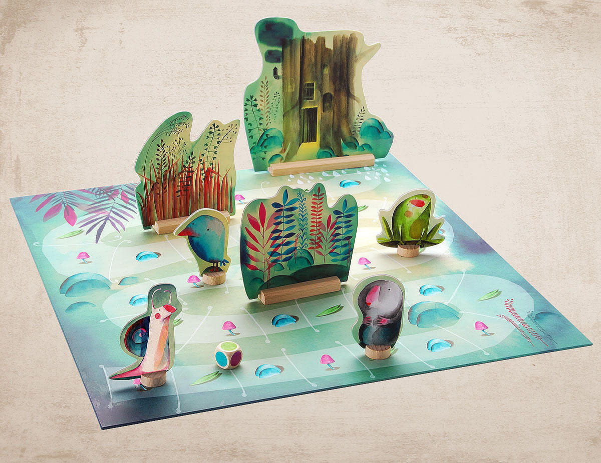 Brettspiel Drip Drop Marbushka