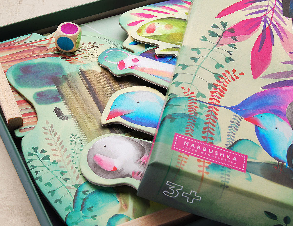 Brettspiel Drip Drop Marbushka