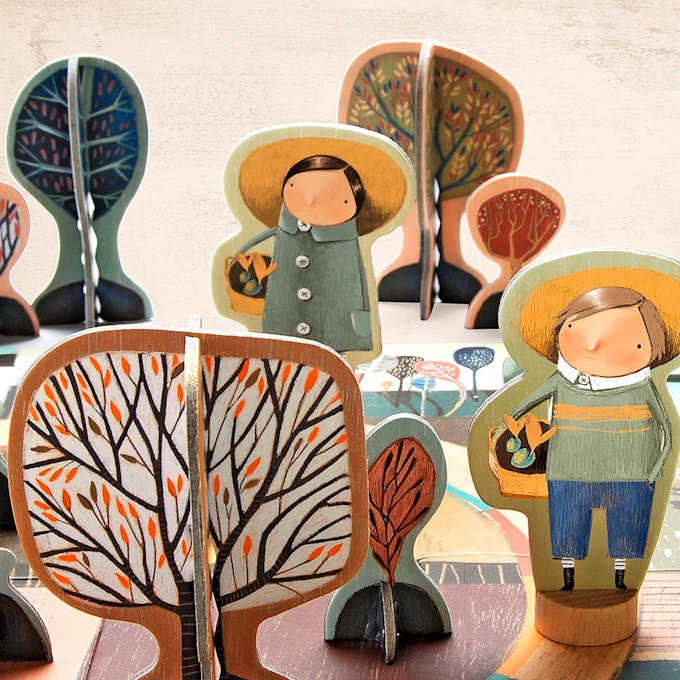 Brettspiel In The Garden Marbushka