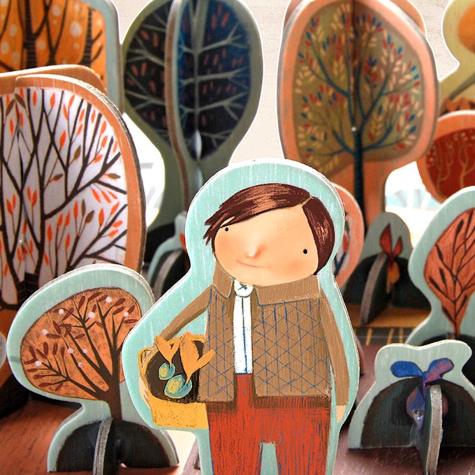 Brettspiel In The Garden Marbushka