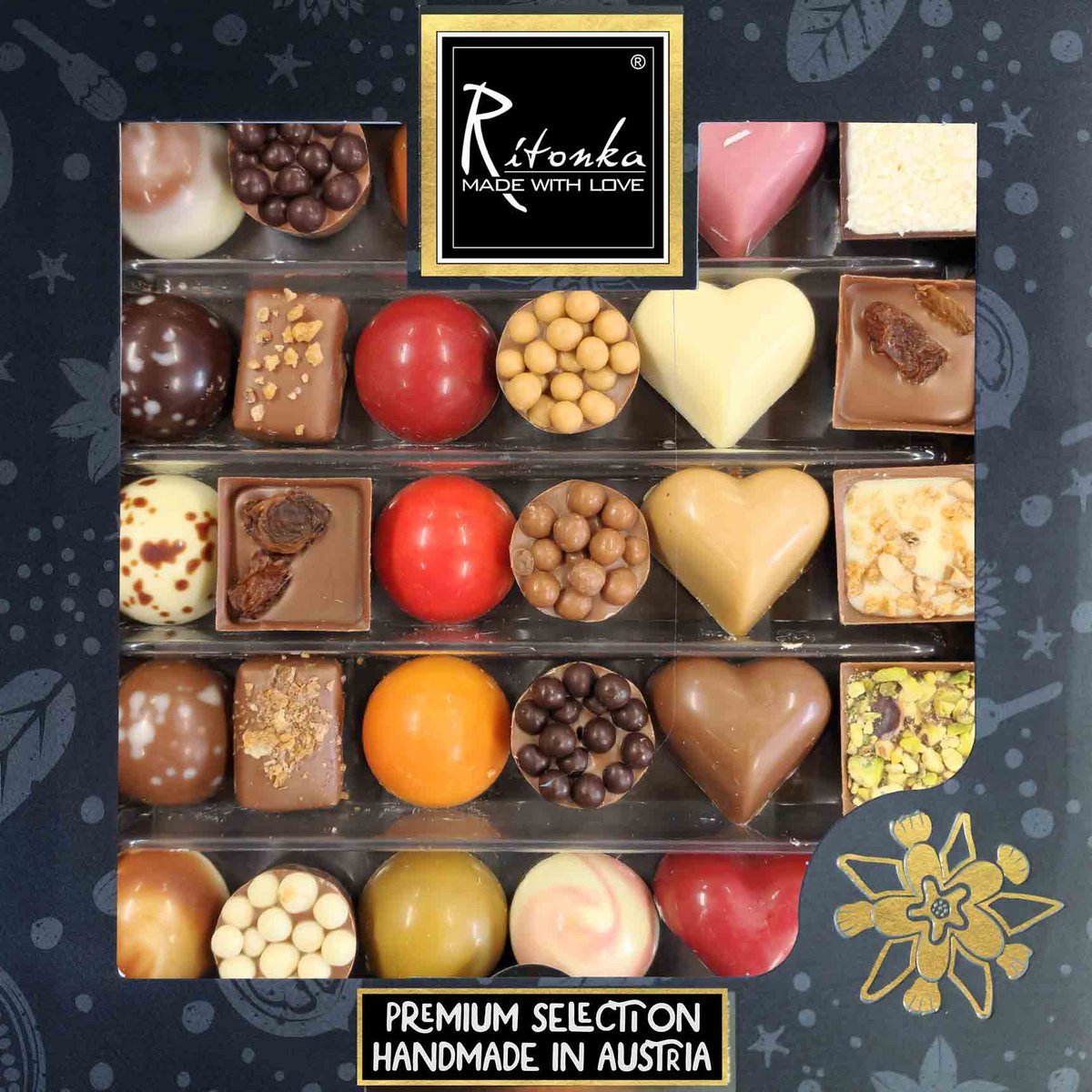 Ritonka handgemachte Pralinen Elegance 30 - Shades of Home