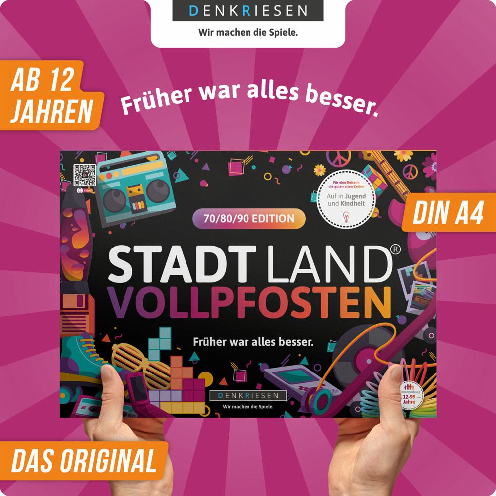 STADT LAND VOLLPFOSTEN- Denkriesen