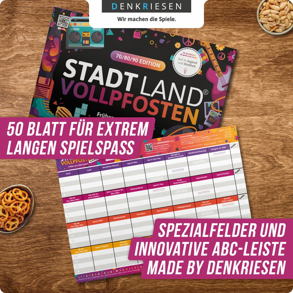 STADT LAND VOLLPFOSTEN- Denkriesen