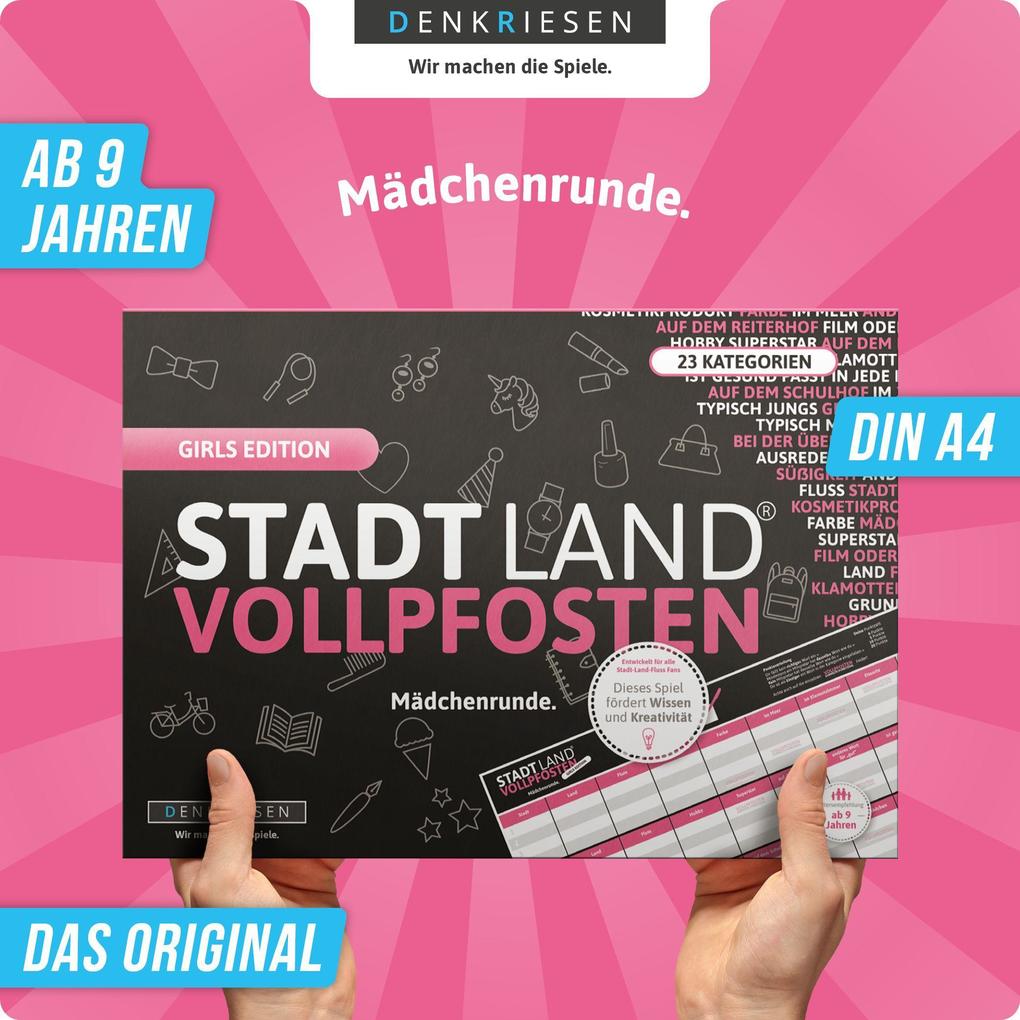 STADT LAND VOLLPFOSTEN- Denkriesen