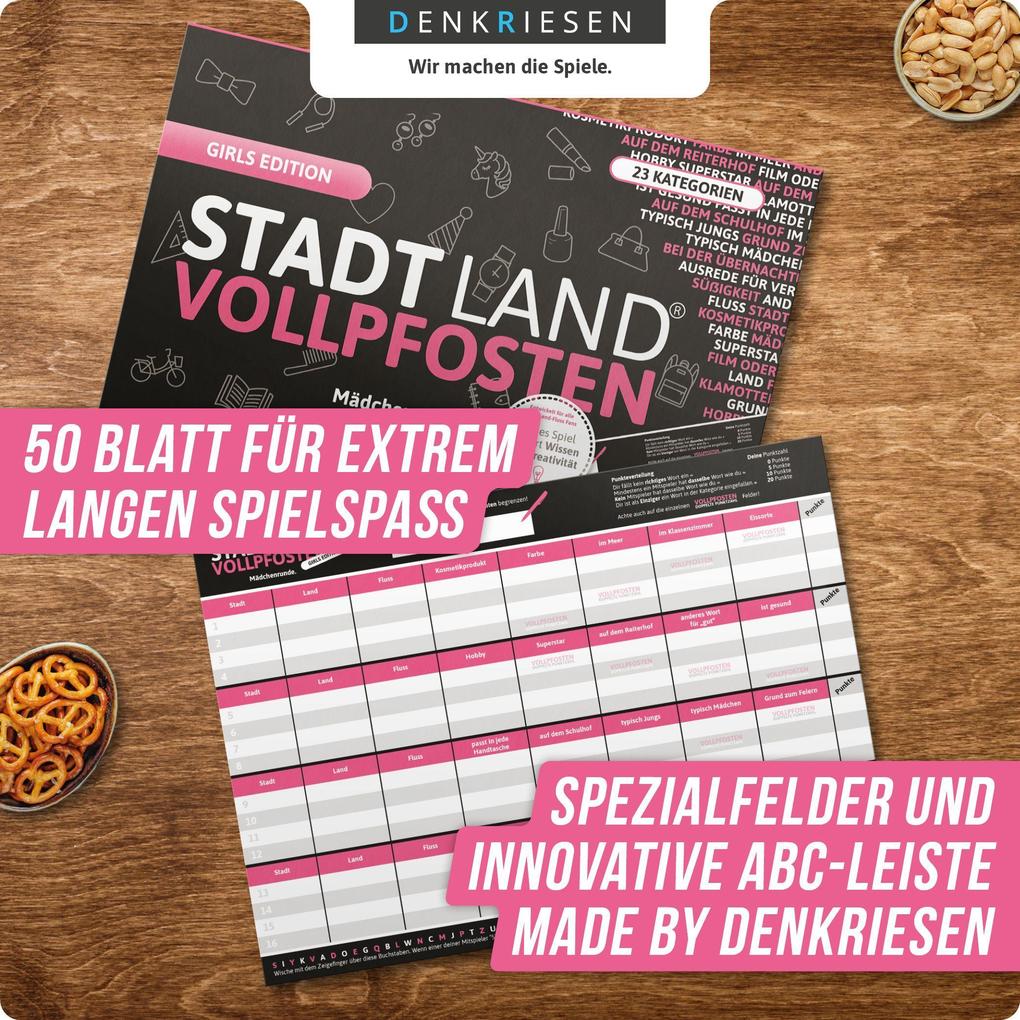 STADT LAND VOLLPFOSTEN- Denkriesen