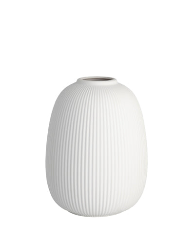 Vase Aby Weiß