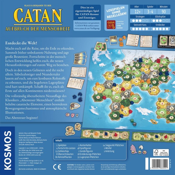 Catan – Aufbruch der Menschheit Kosmos Spiele