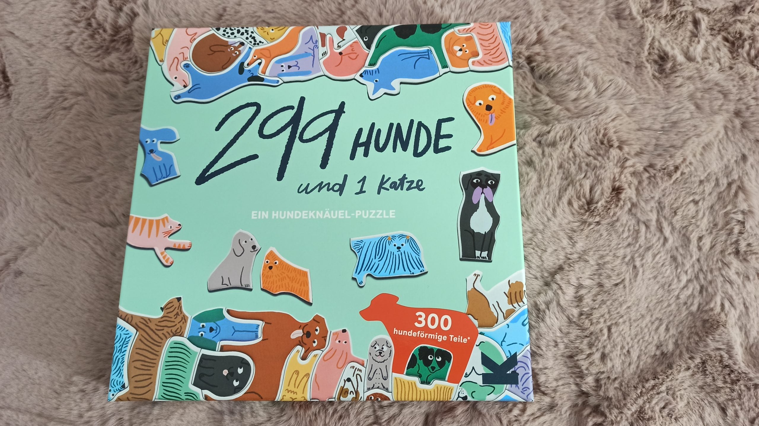 299 Hunde und 1 Katze Puzzle