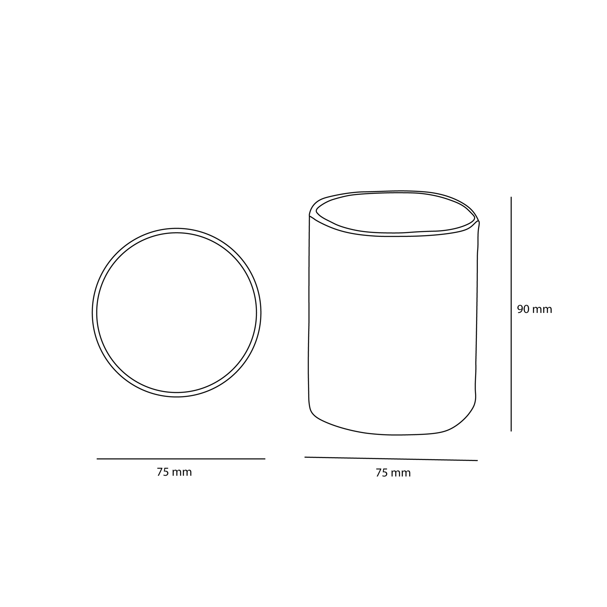 Trinkglasset "Clear" - Klein 6er Set