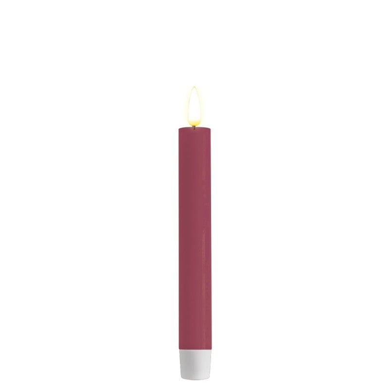 LED-Kerzen Magenta – Deluxe Homeart